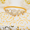 Freemen 1mg Gold plated rhodium bracelet For Women - FWGB029
