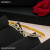 Freemen 1mg Gold plated rhodium bracelet For Women - FWGB031