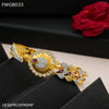 Freemen 1mg Dimond with gold plated bracelet For Women - FWGB033