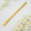 Freemen Diamond cut AD casting Bracelet for Men - FMGB225