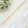 Freemen One by One Designer Nawabi goldne Bracelet For Men - FMMB235