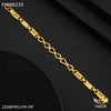 Freemen One by One Designer Nawabi goldne Bracelet For Men - FMMB235