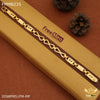 Freemen One by One Designer Nawabi goldne Bracelet For Men - FMMB235