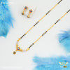 Freemen 1MG One line Flower with ADmangalsutra for women - FWGM96