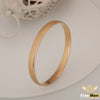 Freemen Matt Gold Punjabi Kada For Men FMA015