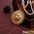 Freemen sun Face Gold Plated Pendant for Men  FMP38