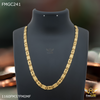 Freemen Plain diamond cuttinggold plated Chain for Man - FMC241