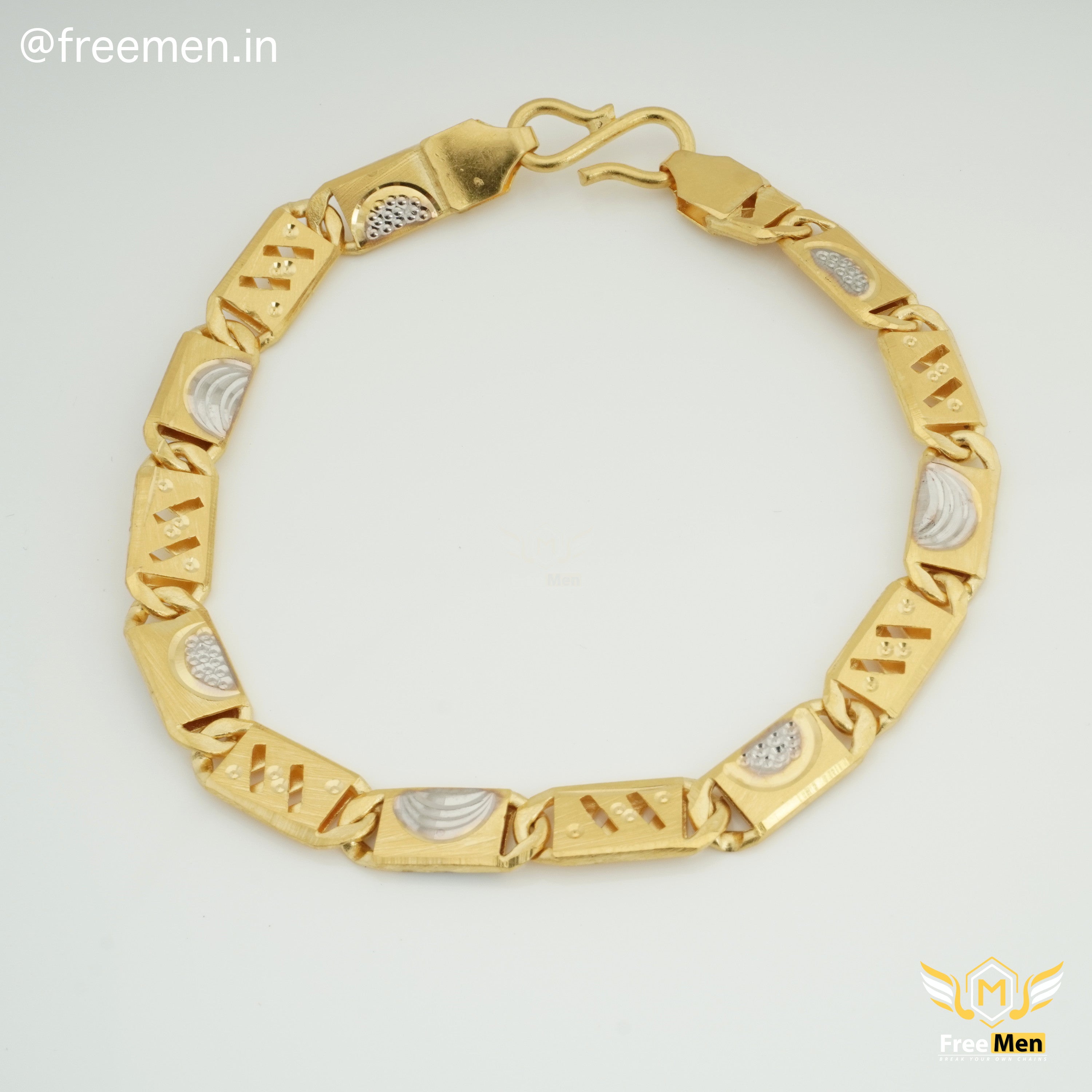 1 gram gold plated nawabi designer design best quality bracelet for – Soni  Fashion®