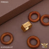 Freemen ram matt gold colour ips Ring - FMRI63