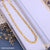 Freemen SQUARE OVAL Premium Gold-Plated Chain- FMGC125