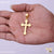 Freemen  cross symbol with microo plating pendent- FMCP28