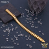Freemen Traditional Curvature line Bracelet for Man - FMGB71