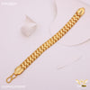 Freemen Gold plated one line pokal for Man - FMGB64