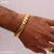 Freemen Traditional Curvature line Bracelet for Man - FMGB71