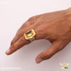 Freemen Encircle Yellow Big AD Design Golden Ring- FMRI22