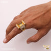 Freemen Damru yellow AD Design Golden Ring - FMRI40