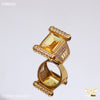Freemen Damru yellow AD Design Golden Ring - FMRI40