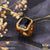 Freemen Color Black Sun Design Golden Ring  - FMRI21