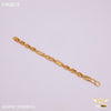 Freemen Gold Forming Nawabi Pan Bracelet for Men - FMGB29