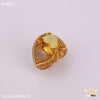 Freemen Oviform Yellow AD Design Golden Ring - FMRI27