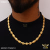Freemen Gold Plated Nawabi Antique Design Chain for Men - FMGC74
