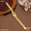 Freemen Beautiful AD OM Golden Bracelet For Men - FMB47