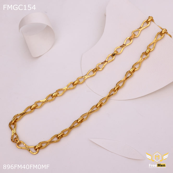 Freemen Gold Plated Infinite Chain for Men - FMGC154 – Freemen®