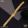 Freemen Beautiful AD Lion face Golden Bracelet For Men - FMB48