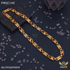 Freemen Gold Plated Nawabi Lotus OBO Chain for Men - FMGC149