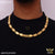 Freemen Gold Plated Traditional Patta and Biscuit Chain for Men - FMGC147