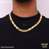 Freemen Gold Plated Star BiscuitChain for Men - FMGC148