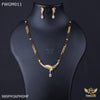 Freemen 1GM Glorius Chand pendent ad with earring for women - FWGM011
