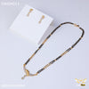 Freemen 1GM Glorius Chand pendent ad with earring for women - FWGM011