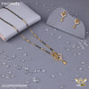 Freemen Square Design mangalsutra With Earring for women - FWGM026