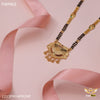 Freemen Two line hexagon mangalsutra for women - FWM65