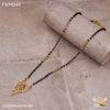 Freemen Modern One Line Mangalsutra For Women - FWM44