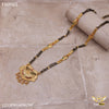 Freemen Two line hexagon mangalsutra for women - FWM65