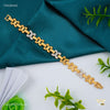 AD Butterfly Gold Plated Braceletfor Men