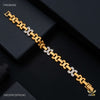 AD Butterfly Gold Plated Braceletfor Men