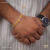 AD Designer Passi Gold Plated Braceletfor Men