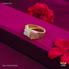 AD Lining 1gm Gold plated ring design for men 