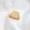 AD Squar Lining Box ring for men 
