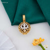 AD Trishul with Net Ball RudrakshaPendent for Men 