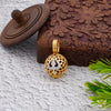 AD Trishul with Net Ball RudrakshaPendent for Men 