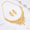 Antique Drop with Leaf cut Necklaces with Earring for women 
