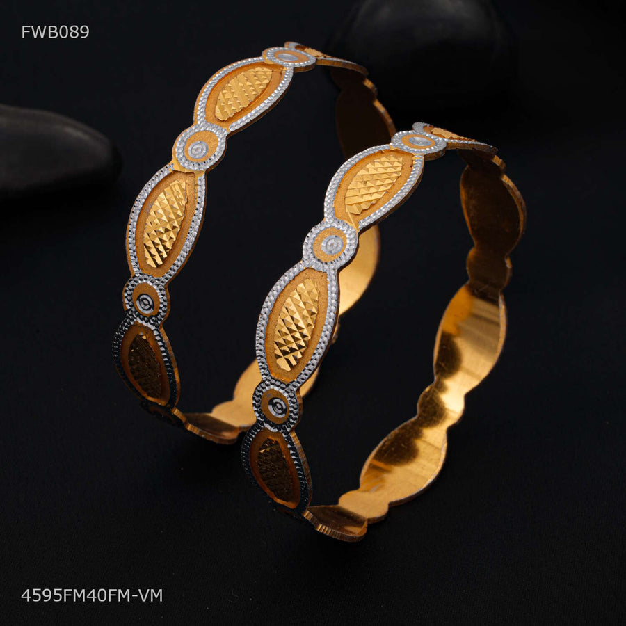 Antique Filigree or Lattice Bangles For Women - FWB089