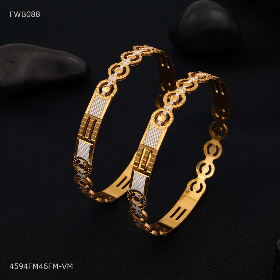 Antique Multi tone Bangles For Women - FWB088