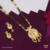 Antique Round AD Mangalsutra and Earing for women - FWGM128