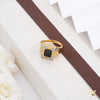 Black Dimond Squar Box ring for men 