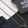 Black Shini Golden Rudraksha mala